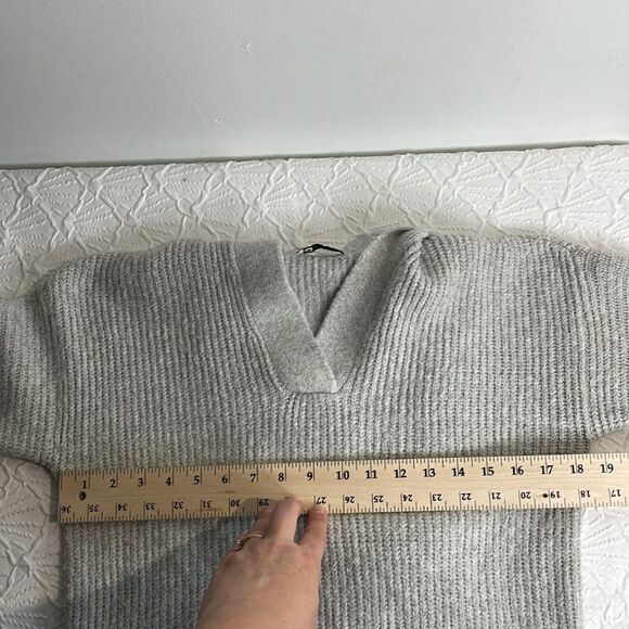 SO Knit Sweater Dress Long sleeve with hood a line super soft and cozy Small - Picture 11 of 12